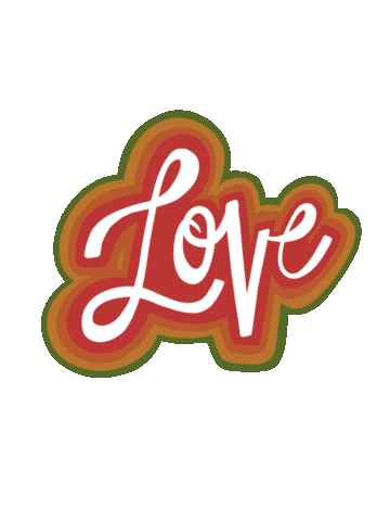 thejunipertreeco love rainbow pride love is love Sticker
