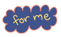 for me cloud Sticker by Entropico