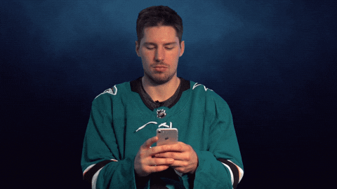 logan couture thumbs up GIF by San Jose Sharks