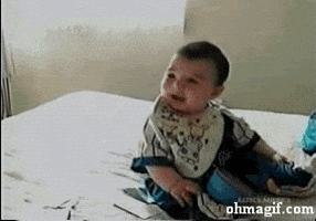 baby laughing GIF