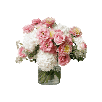 Pink Flower Sticker by Floom