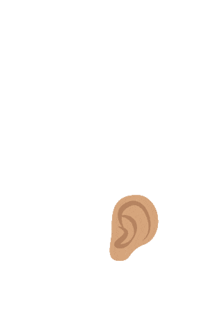 Wiggle Listening Sticker by Andralok