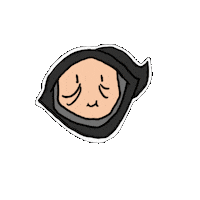 Tired Sleepy Sticker