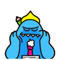 sweetmonster work idea company overtime Sticker