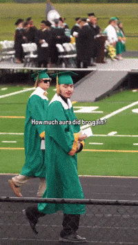 Gang Sign Graduation Ceremony GIF