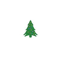Christmas Tree Love Sticker