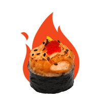 Sushi Sticker by Toro Toro