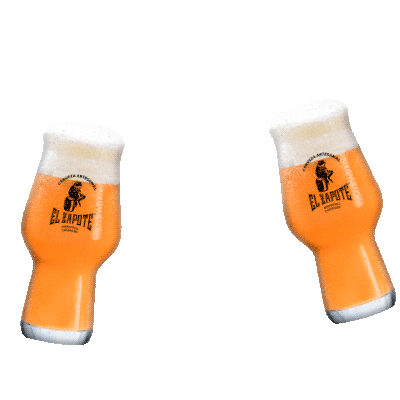 CervezaElZapote giphyupload cheers craftbeer hoppy Sticker