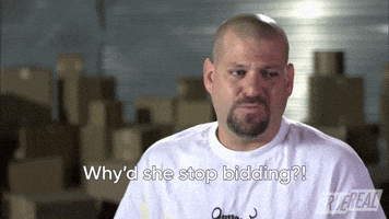 Why'd She Stop Bidding?!