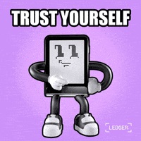 Happy Believe In Yourself GIF by Ledger