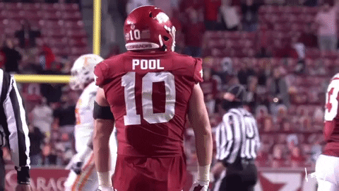 College Football Yes GIF by Arkansas Razorbacks