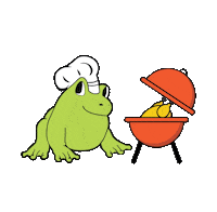 Chicken Love Sticker by One Fat Frog