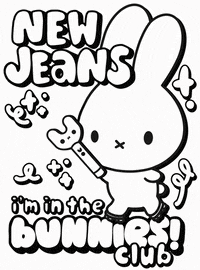 K-Pop Bunnies GIF by rainydayink