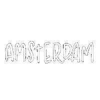 Amsterdam Viajar Sticker