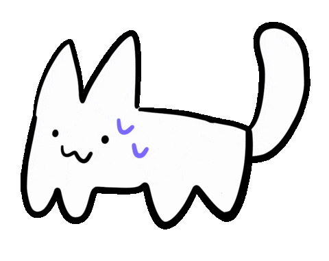 Dorabfb giphyupload cat nervous sweating Sticker