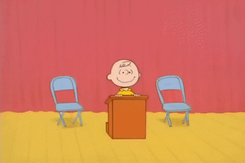 youre not elected charlie brown GIF by Peanuts