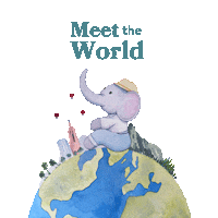 accesstravelph meettheworld meet the world access travel Sticker
