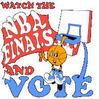 Register To Vote Lebron James Sticker by INTO ACTION