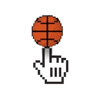 Nba Playoffs Basketball Sticker by Zachary