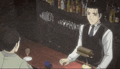 Drink Drinking GIF by All The Anime — Anime Limited