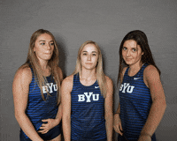 Celebration Point GIF by BYU Cougars