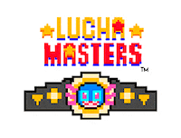 Axoloteluchador game logo pixel retro Sticker