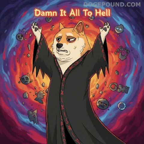 Angry Over It GIF by Doge Pound