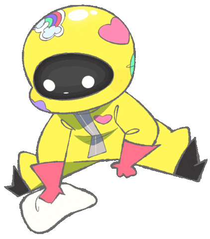 Sarawrawrawr clean toxic wipe sweep Sticker