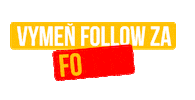 follow folove Sticker