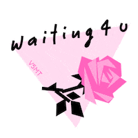 I Miss You Love Sticker by V5MT