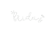 Friday Lettering Sticker