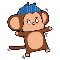 Line Art Smile Sticker by Chimpers