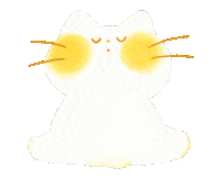 Sleepy Cat Sticker