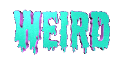 Pink Melting Sticker by mess
