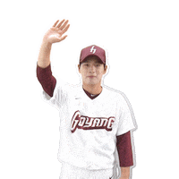 Wave Sticker by Kiwoom Heroes Baseball Club