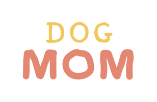 Dog Mom Sticker by Natural Dog Company