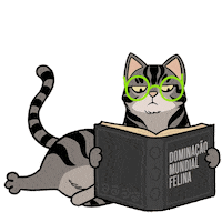 cat serve Sticker