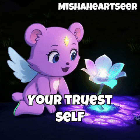 Flower Glow GIF by MishaHeartseer