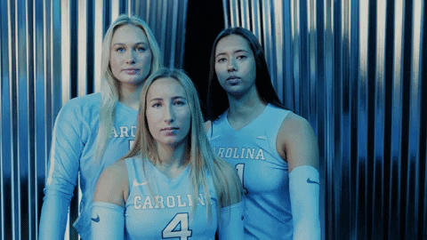 North Carolina Volleyball GIF by UNC Tar Heels