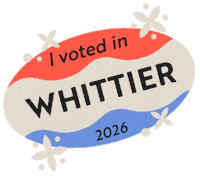 Sticker by City of Whittier