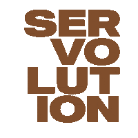 Jesus Serve Sticker by Gereja Mawar Sharon Jabodetabek