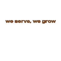 Jesus Serve Sticker by Gereja Mawar Sharon Jabodetabek