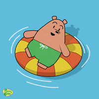 Summer Swimming GIF