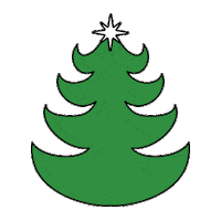 Christmas Tree Sticker by SQUSH Candy