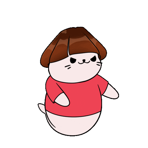 Happy Dance Sticker by Sappy Seals Community