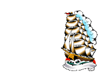 Ship Pirate Sticker by Beis