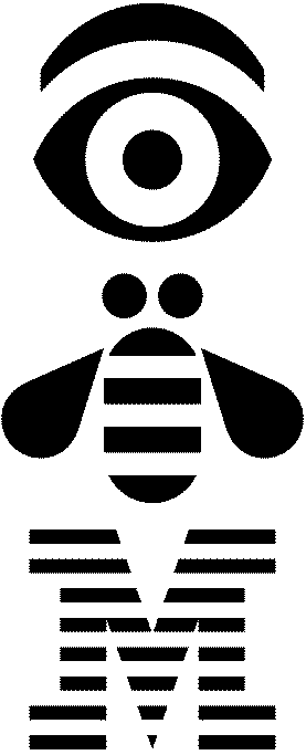 Hand Bee Sticker by IBM iX DACH