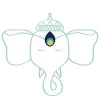 nandayogafw fun play yoga child Sticker