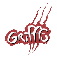 Grifffu logo scratch griffe griffu Sticker