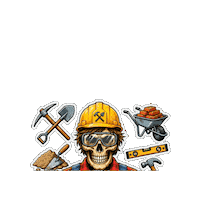 Skull Calavera Sticker